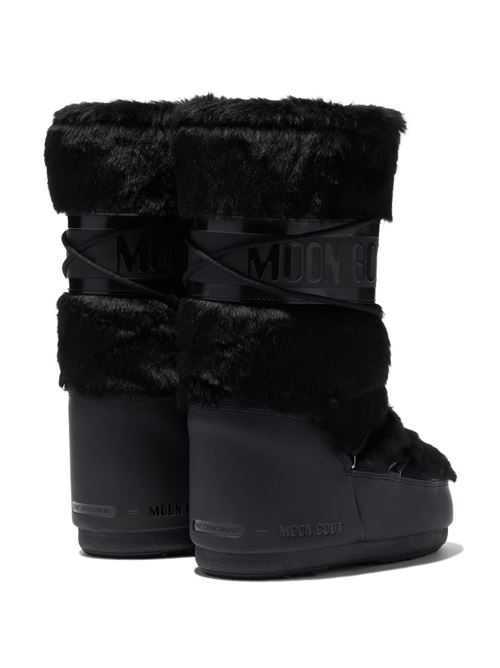 stivale Icon nero in ecopelliccia MOON BOOT | 80D1408900N001